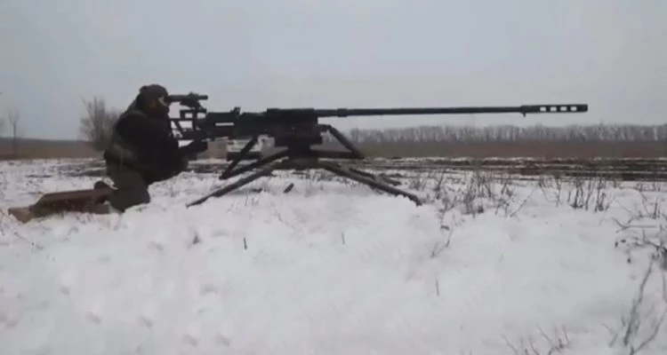 Nέο βελτιωμένο βαρύ τυφέκιο ελεύθερου σκοπευτή 23 χιλ παρουσίασαν οι ρωσόφωνοι αυτονομιστές στην Ουκρανία